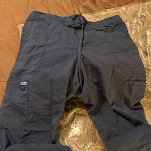 Cherokee scrub pants navy large